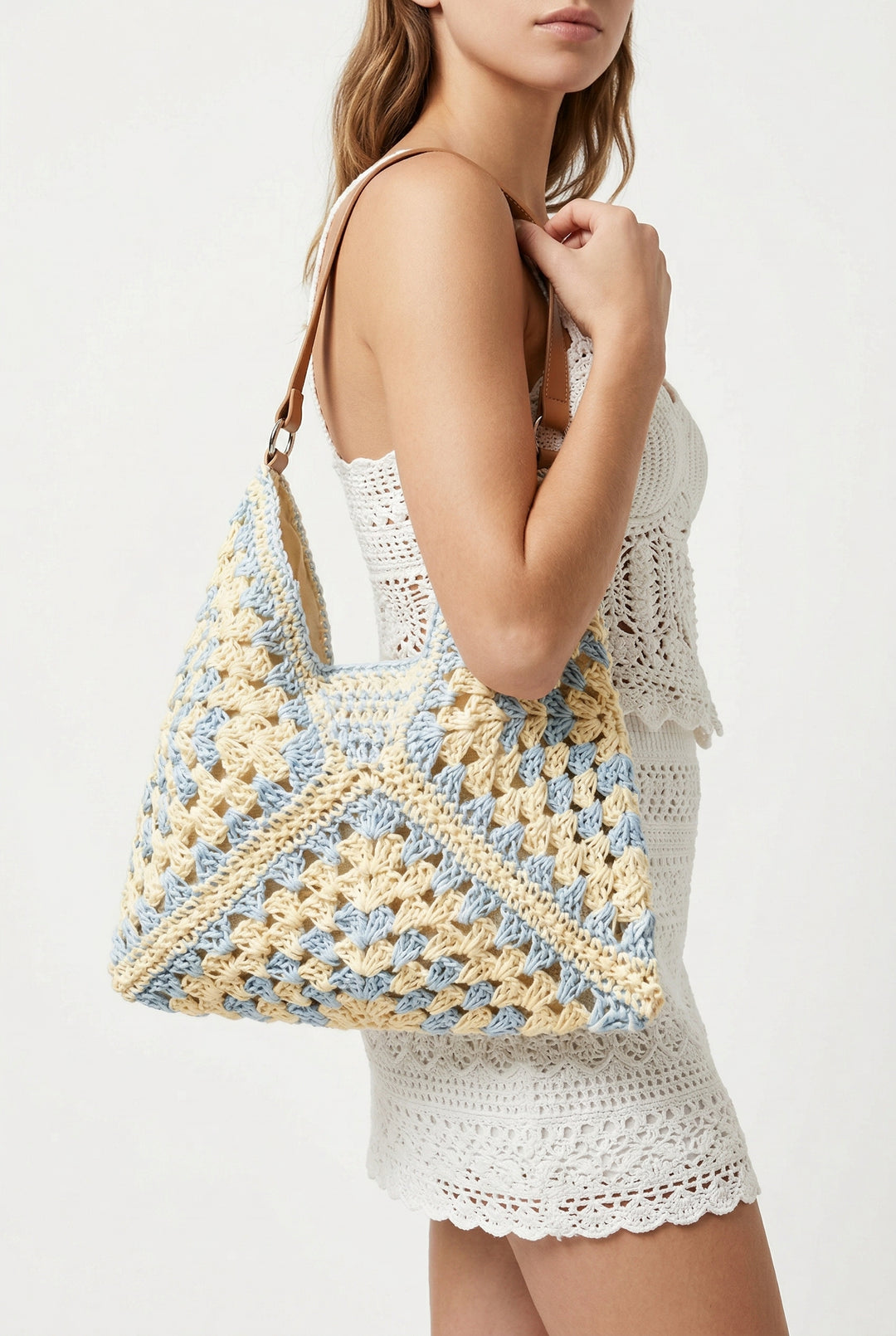 Full of Sunshine Woven Straw Shoulder Bag