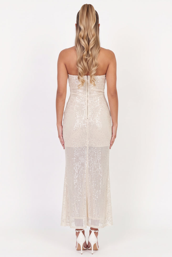 Fizz The Season Sequin Maxi Dress