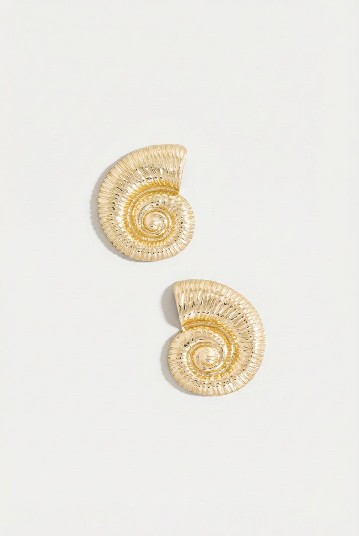 From the Shore Nautilus Earrings