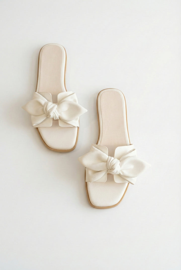 Lido Bow Flat Sandal