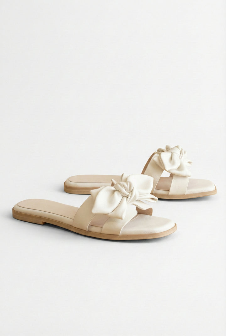 Lido Bow Flat Sandal