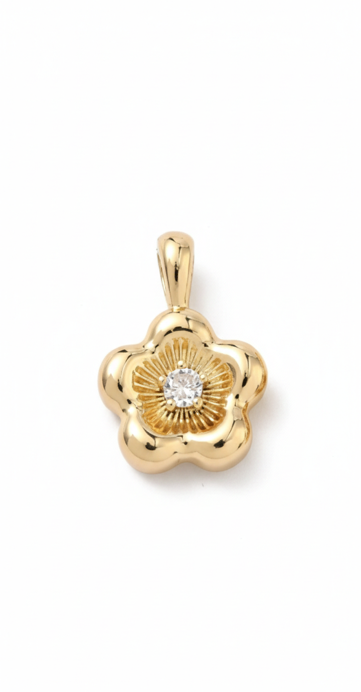 Honey Pot Flower Charm