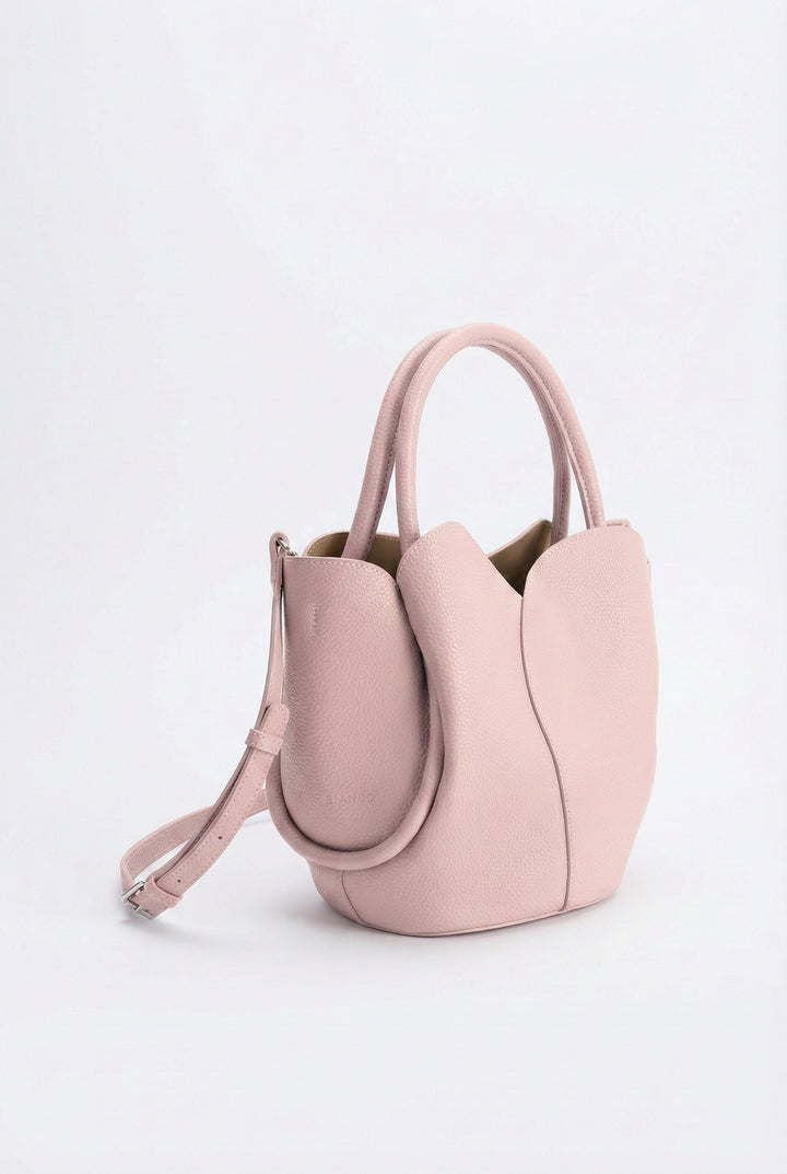 Melie Bianco Tulip Top-Handle Crossbody Tote