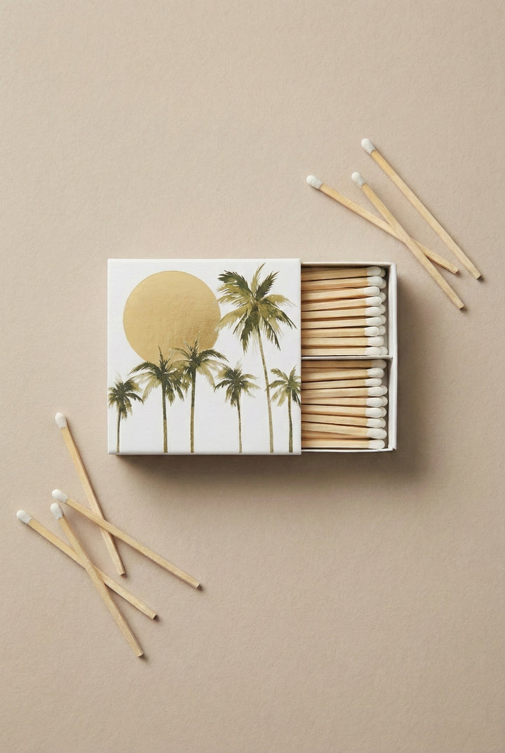 Golden Hour Palm Tree Matches