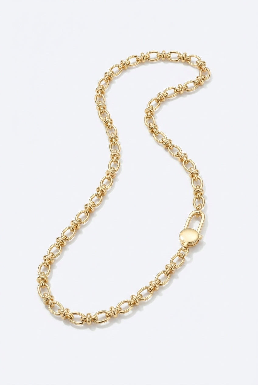 The Alix Multi-Link Charm Necklace