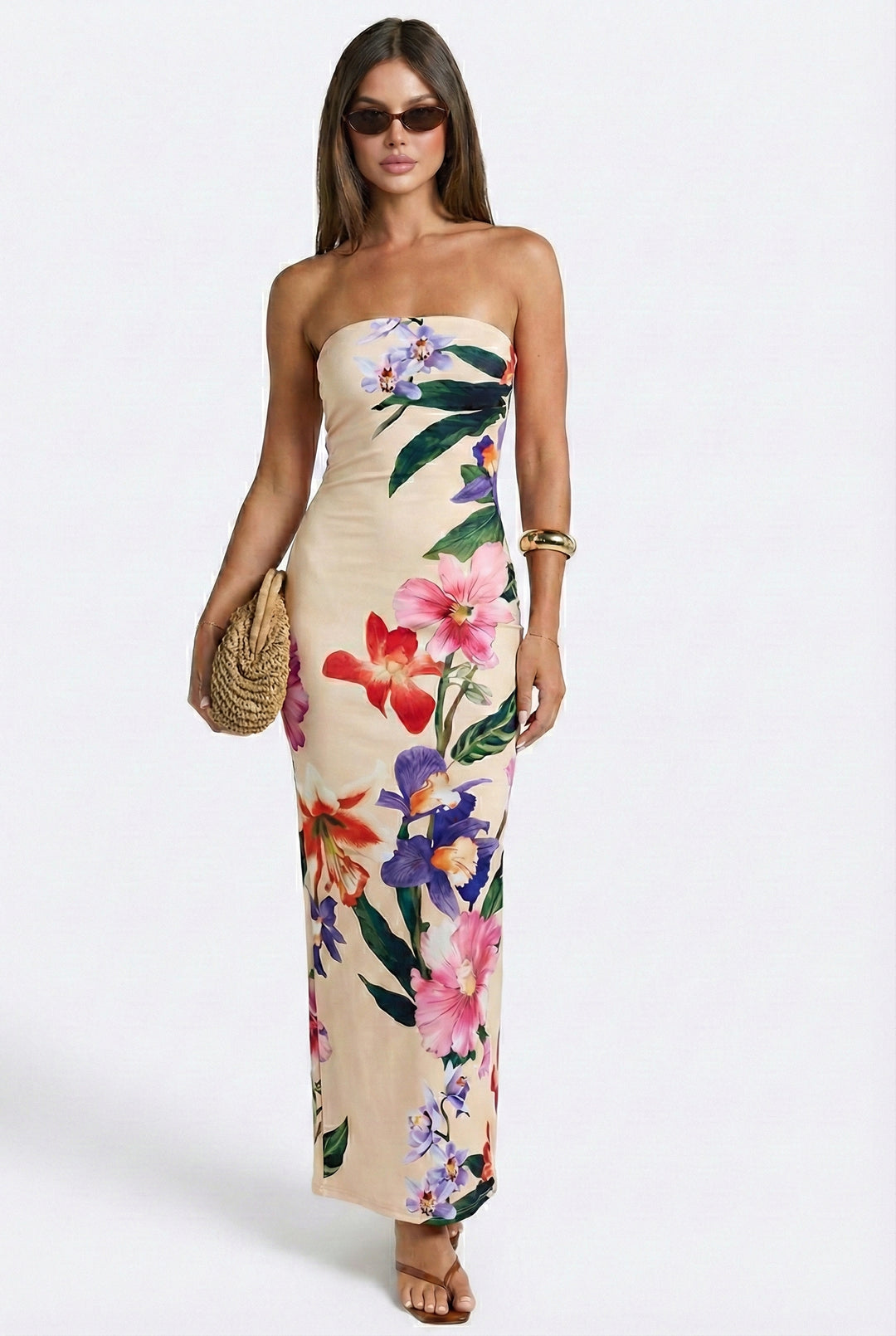 Remina Floral Maxi Dress