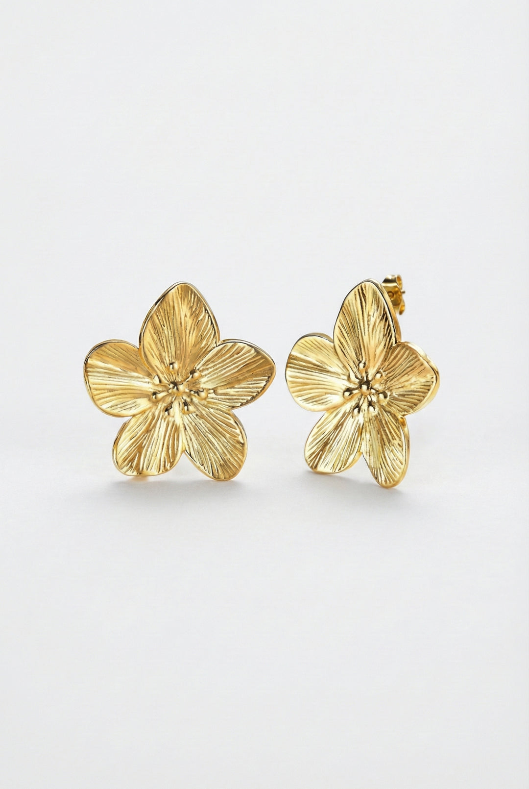Jasmine Flower Statement Earrings
