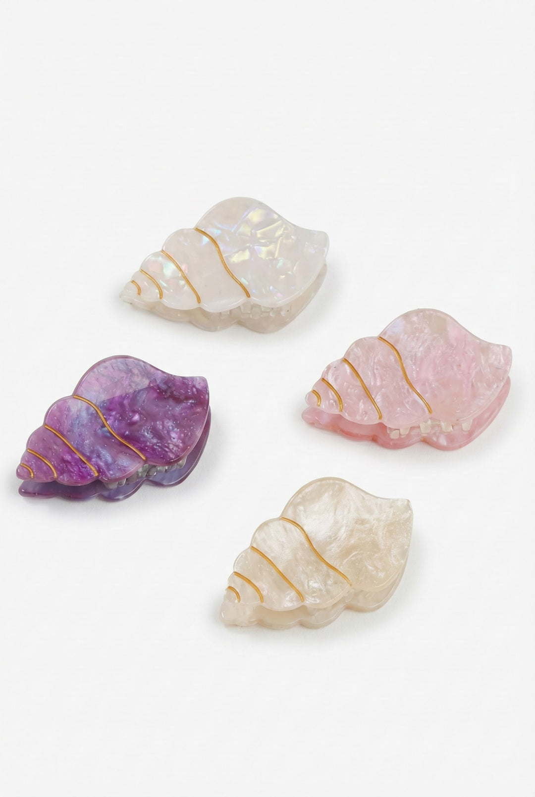 Tide Pool Conch Hair Clip