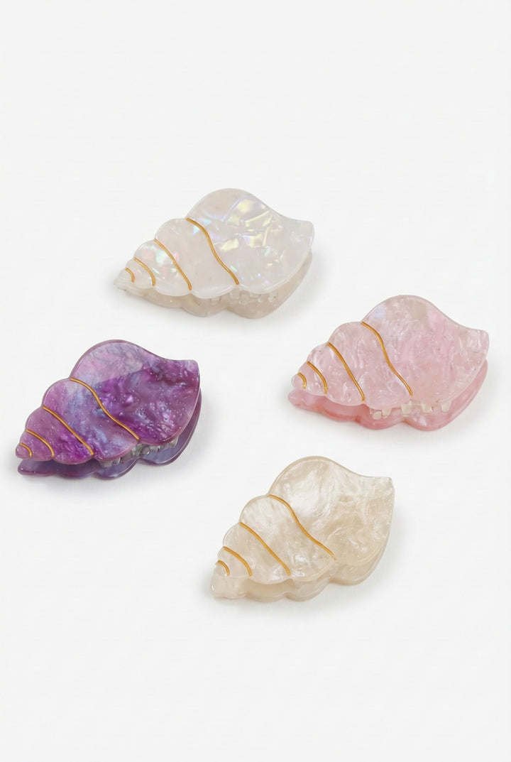 Tide Pool Conch Hair Clip