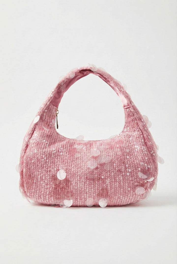 Ibiza Nights Sequin Top Handle Bag