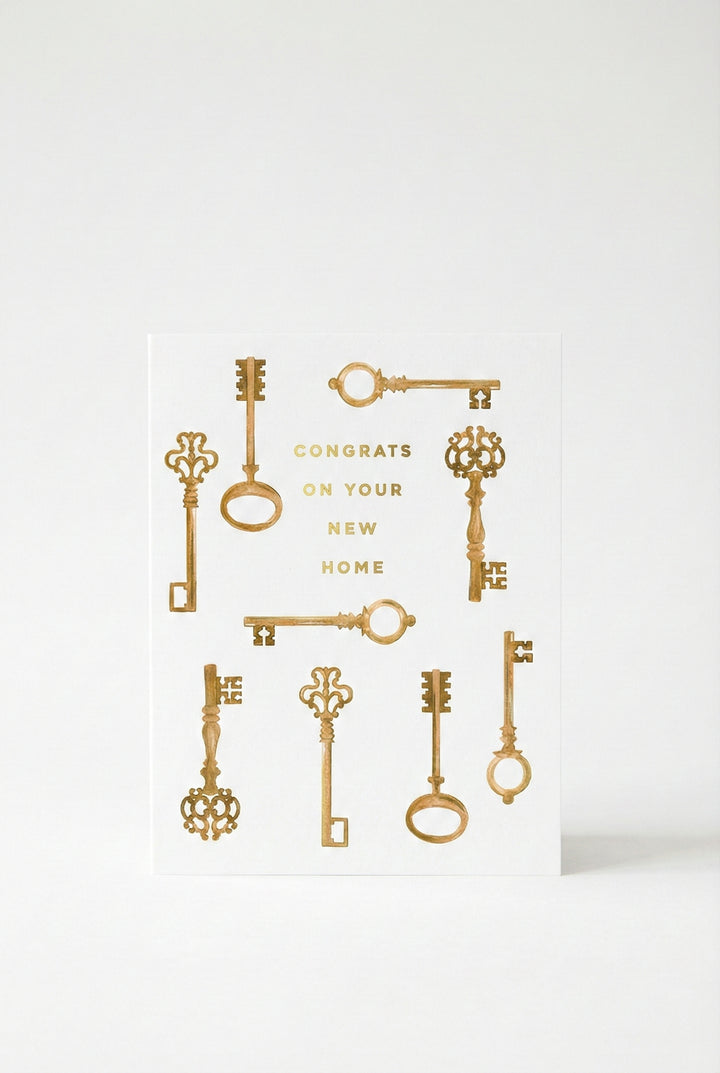 Congrats on Your New Home Greeting Card