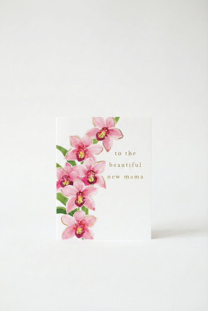 To the Beautiful New Mama Greeting Card