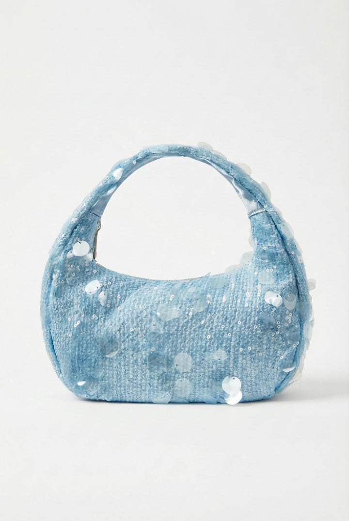 Ibiza Nights Sequin Top Handle Bag
