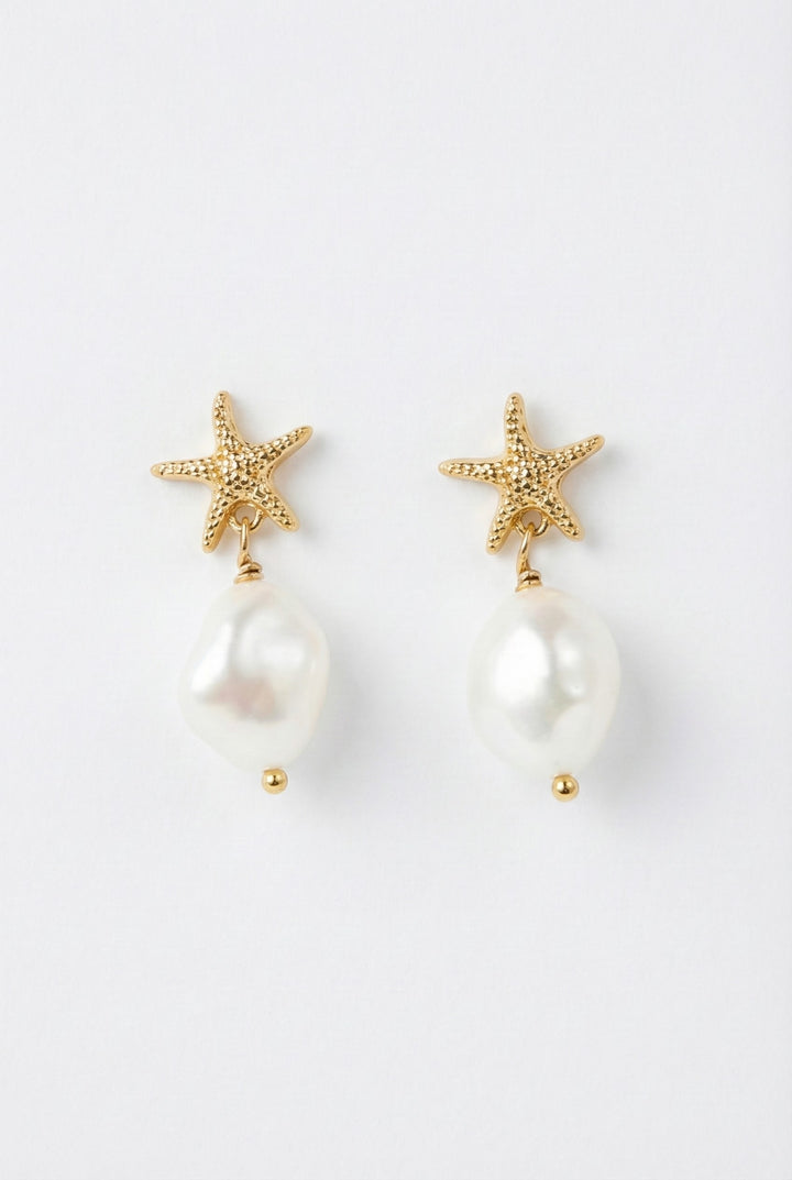 Coastal Pearl Earrings