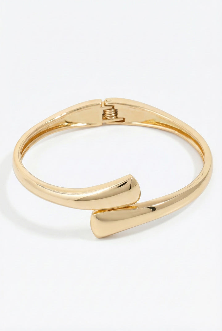 Sculpted Wrap Bangle Bracelet