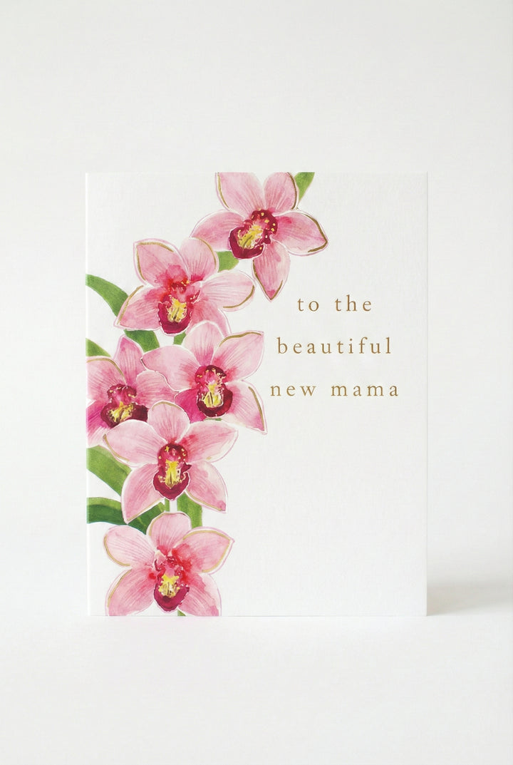 To the Beautiful New Mama Greeting Card