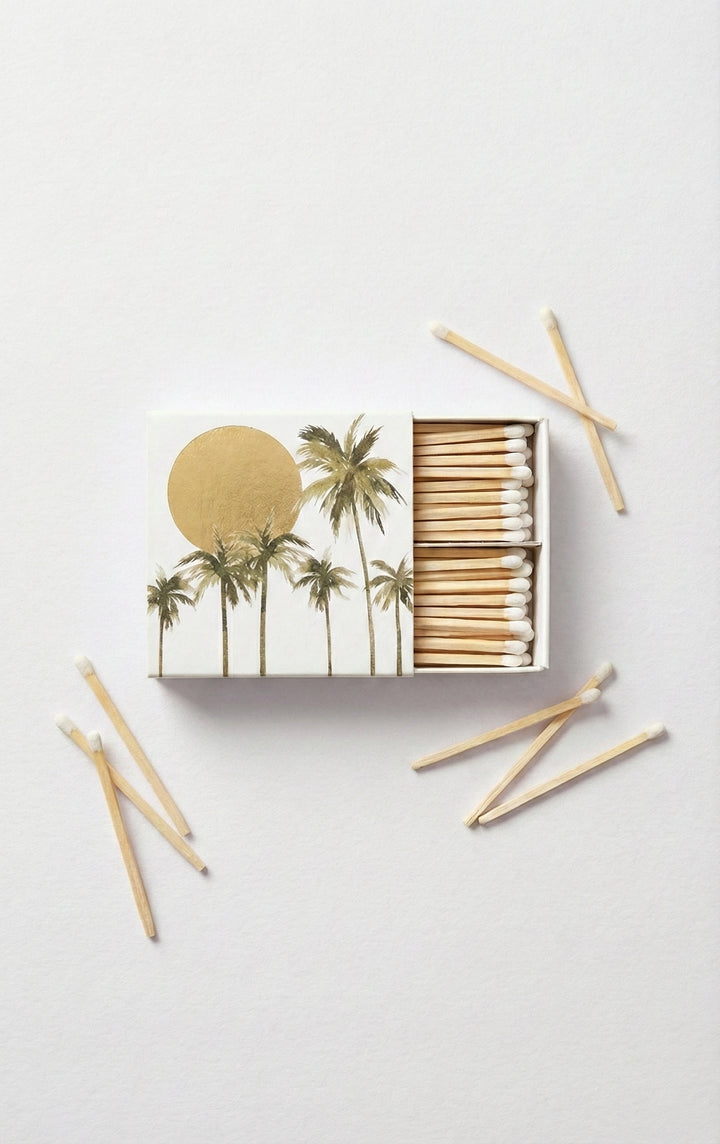 Golden Hour Palm Tree Matches