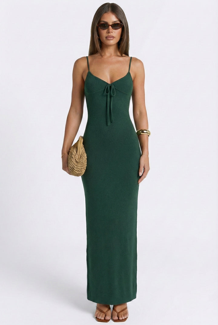 Nahla Knitted Sweater Maxi Dress