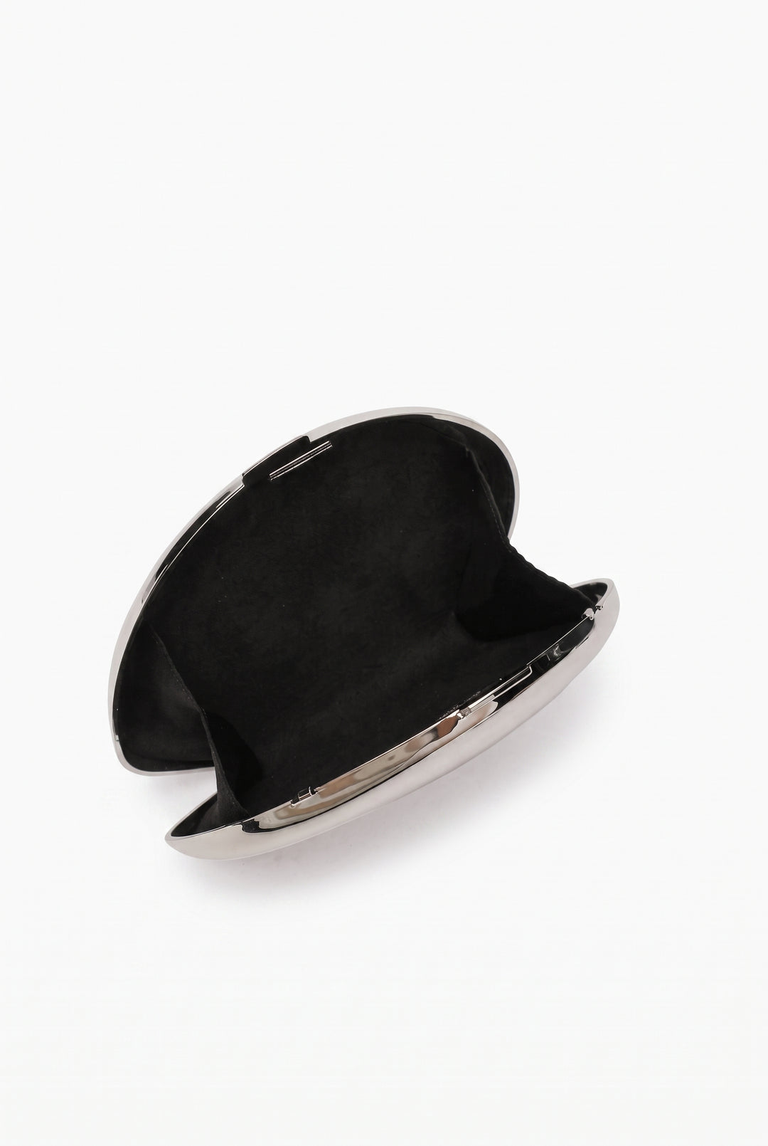 Golden Hour Structured Oval Clutch