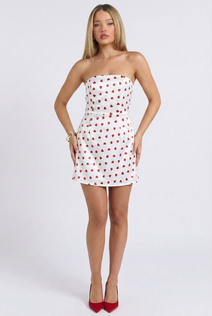 Heartbreaker Satin Mini Dress