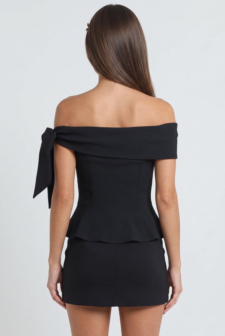 Tied Up in Paris Bow Top