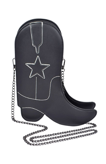 Iconic Cowboy Boot Crossbody Bag