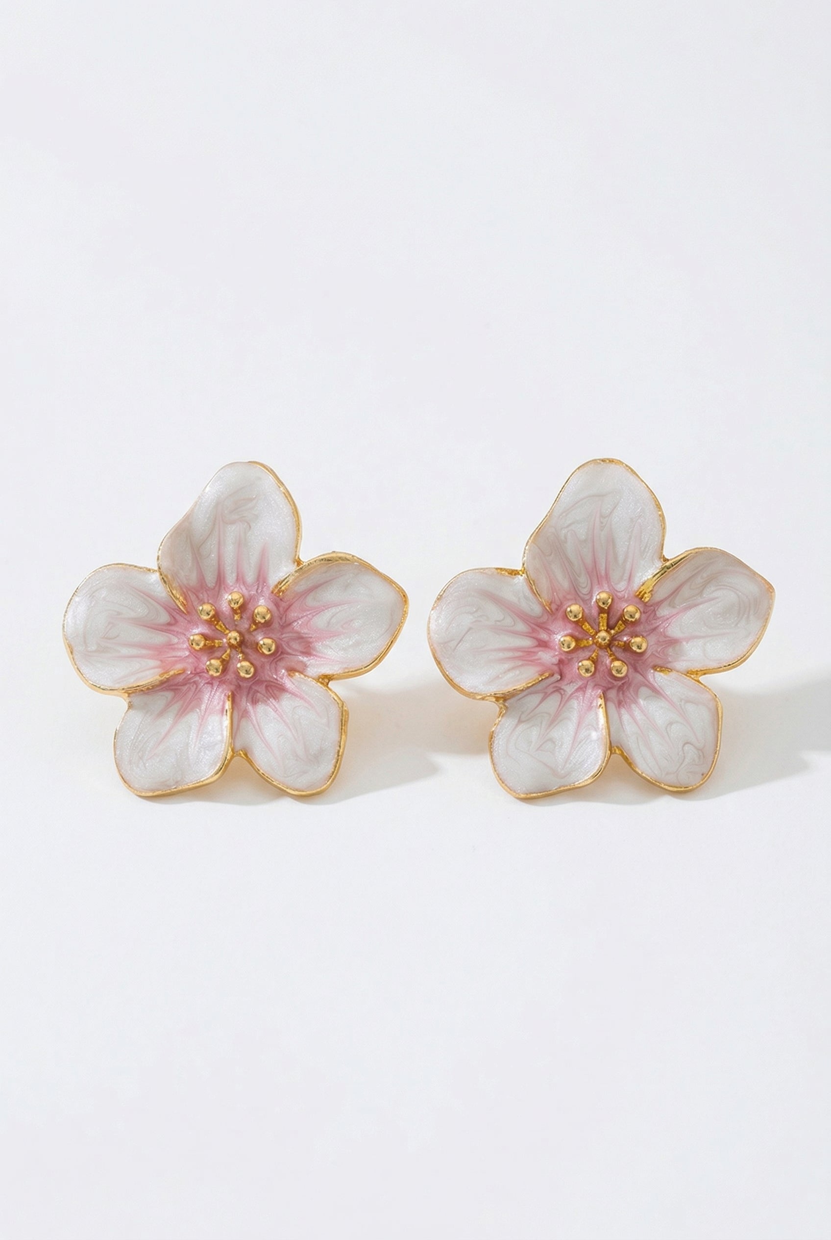 Jasmine Flower Statement Earrings – Lithologie Co.