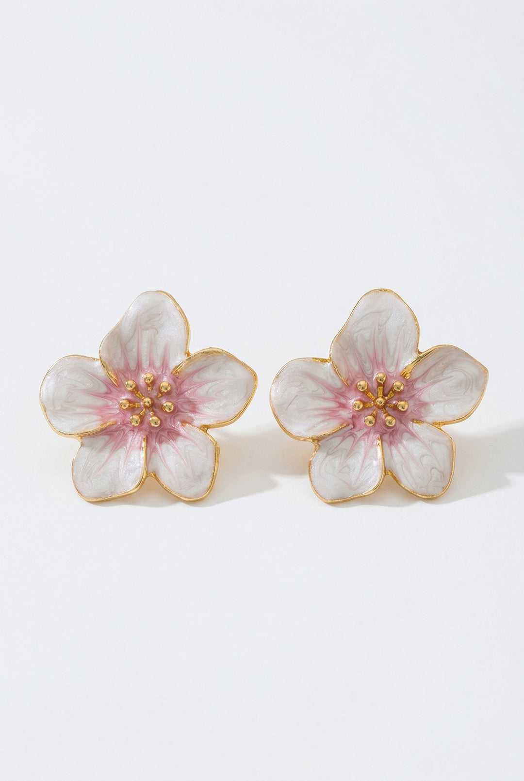 Jasmine Flower Statement Earrings