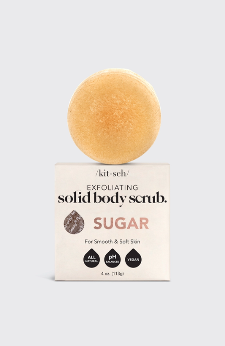 KITSCH Sugar Exfoliating Body Scrub Bar