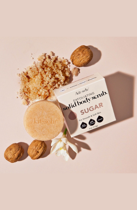 KITSCH Sugar Exfoliating Body Scrub Bar