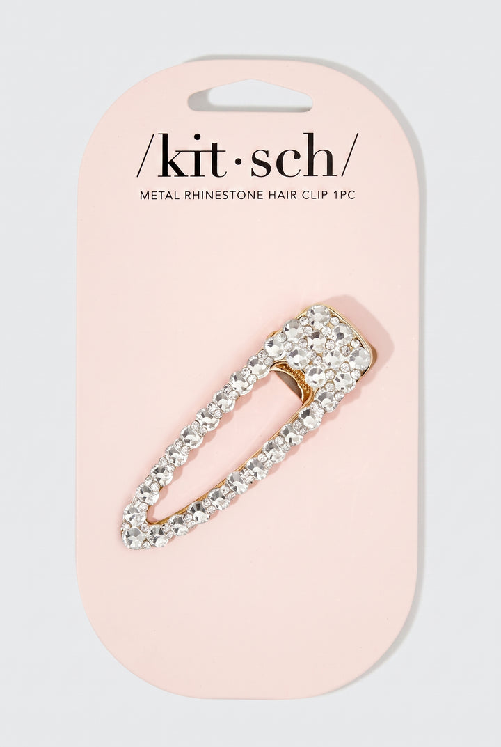 KITSCH Rhinestone Large Hair Clip