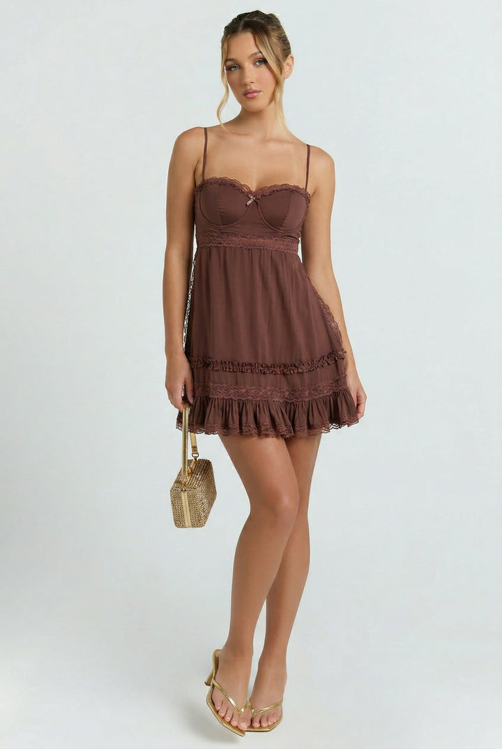 Lace Moment Mini Dress