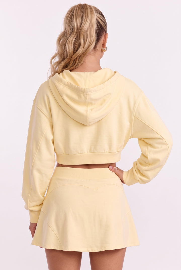 Lemon Sorbet Crop Jacket