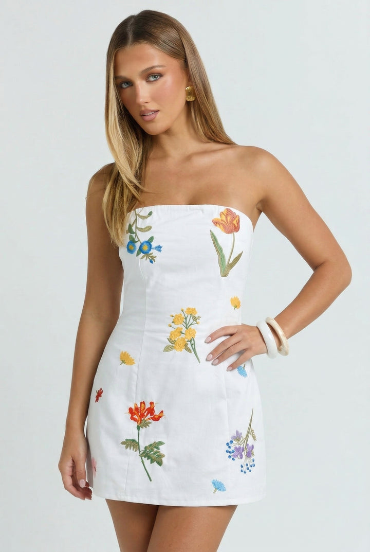 Little Flower Market Mini Dress
