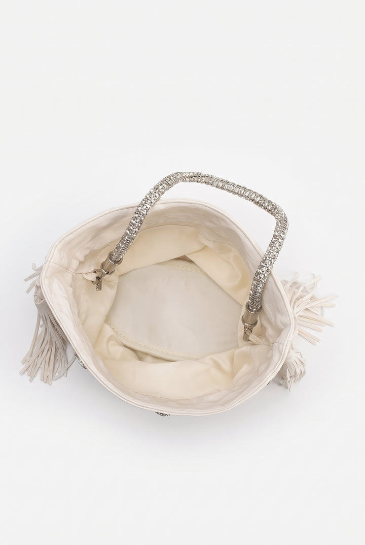 Melie Bianco Starla Jewel Top Handle Bag