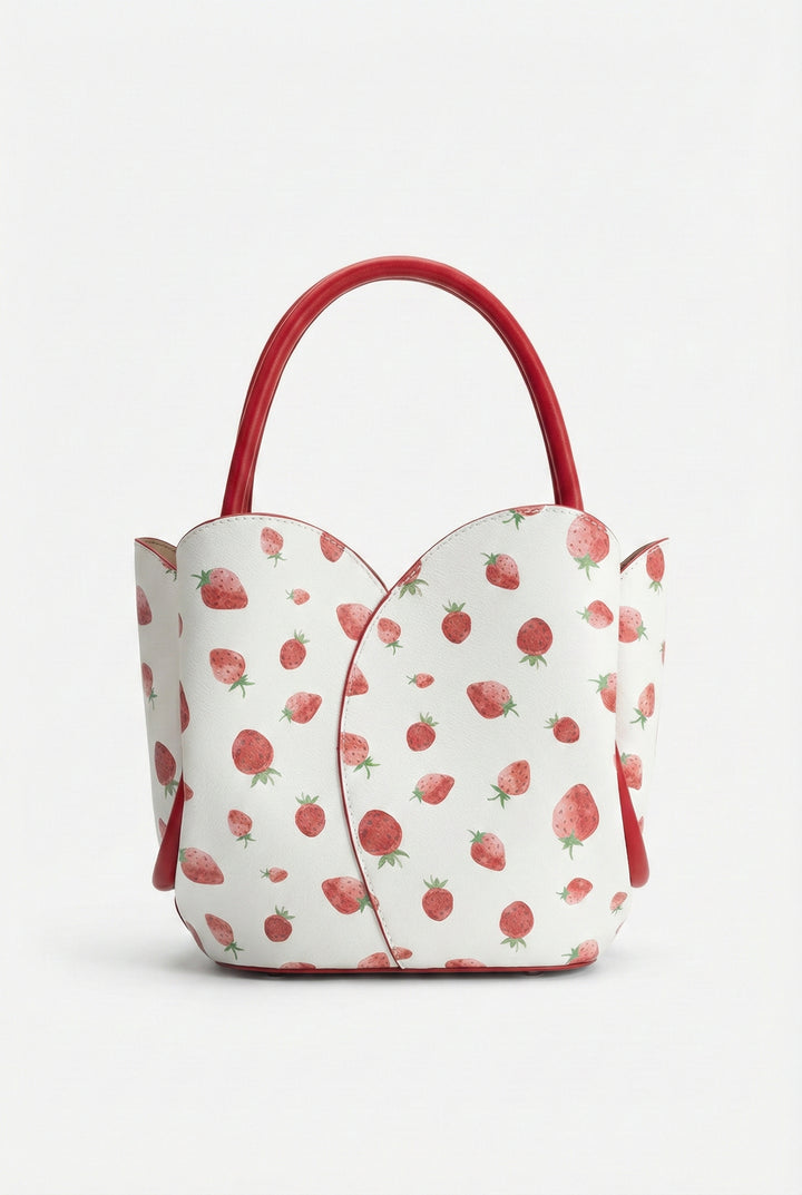 Melie Bianco Tulip Top-Handle Crossbody Tote