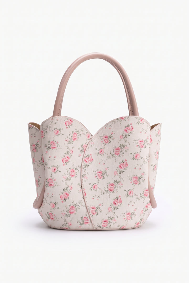 Melie Bianco Tulip Top-Handle Crossbody Tote