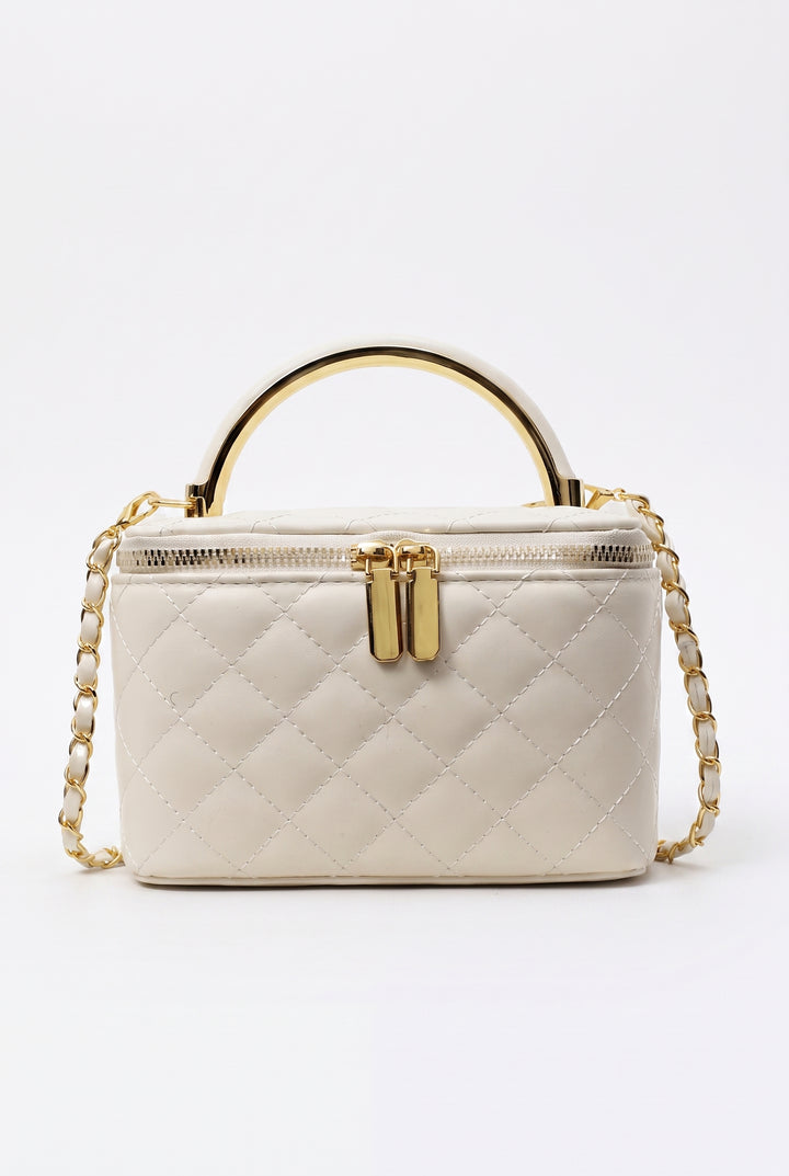Mini Quilted Box Bag