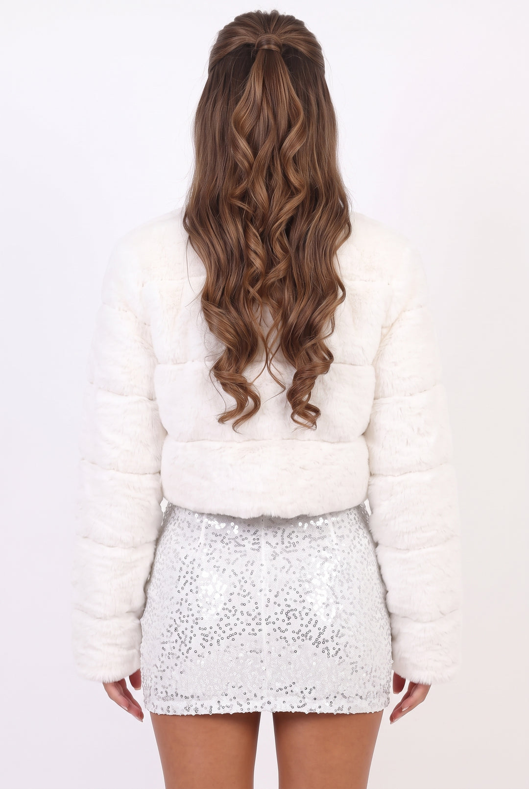 Noelle Faux Fur Bolero Jacket
