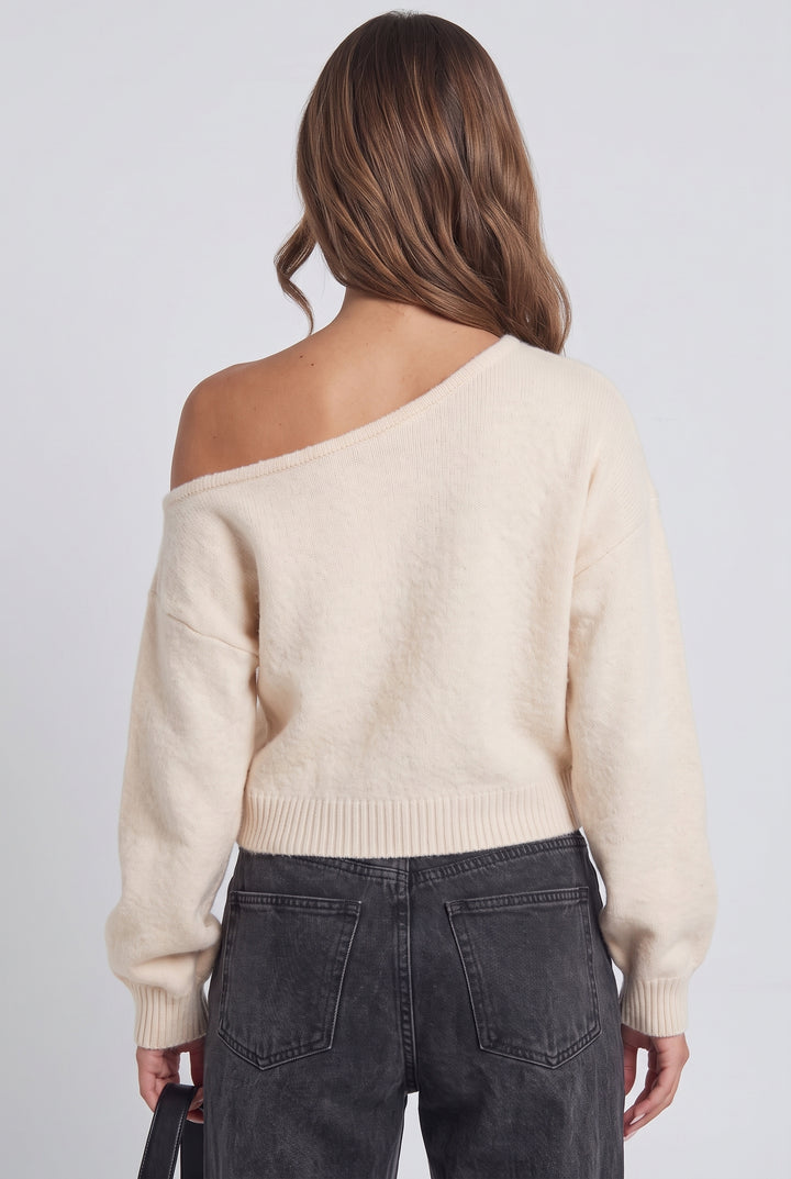 Off Cue Knit Sweater