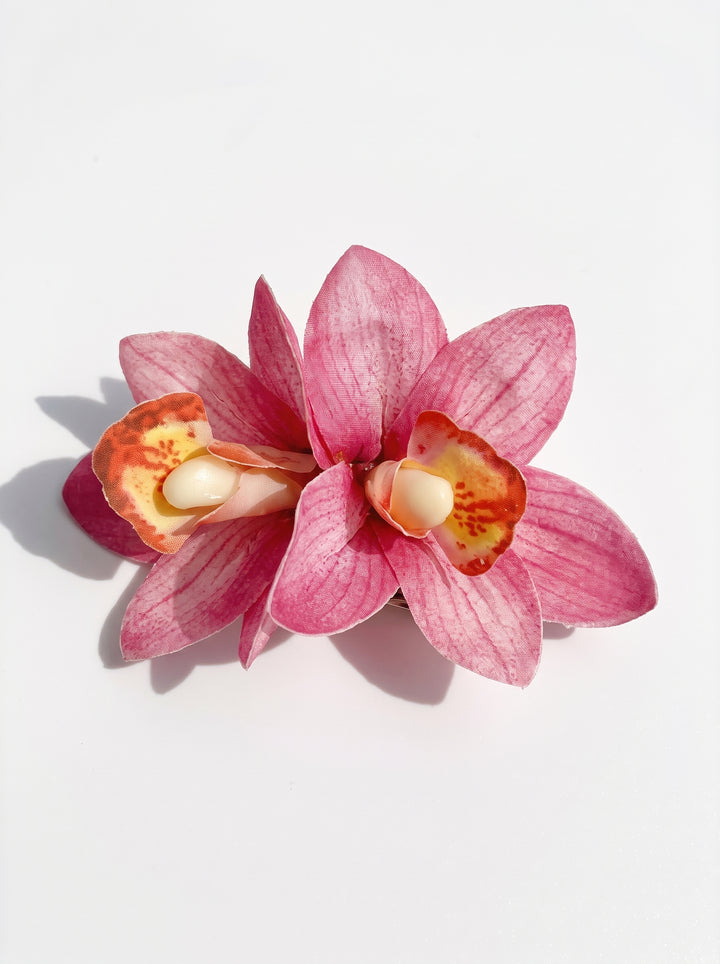 Orchid Blossom Hair Clip