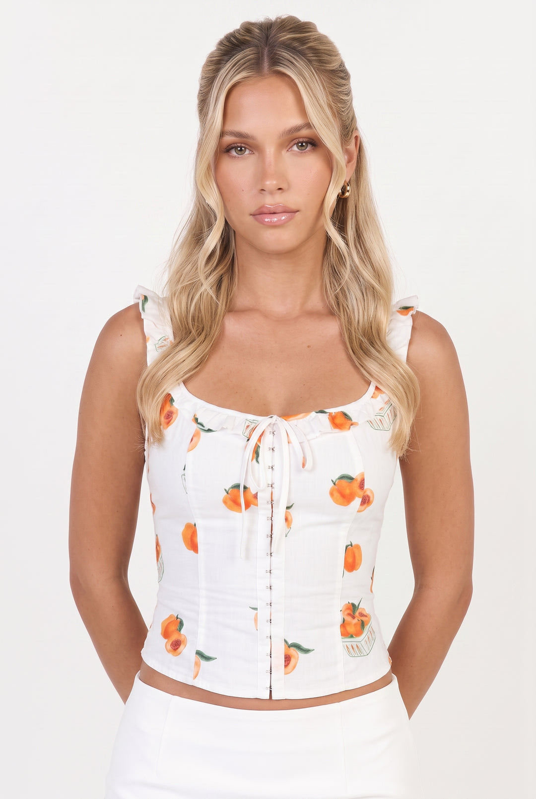 Peach Stand Top