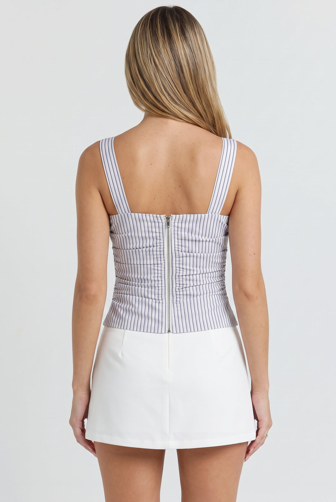 The Portofino Pinstripe Top