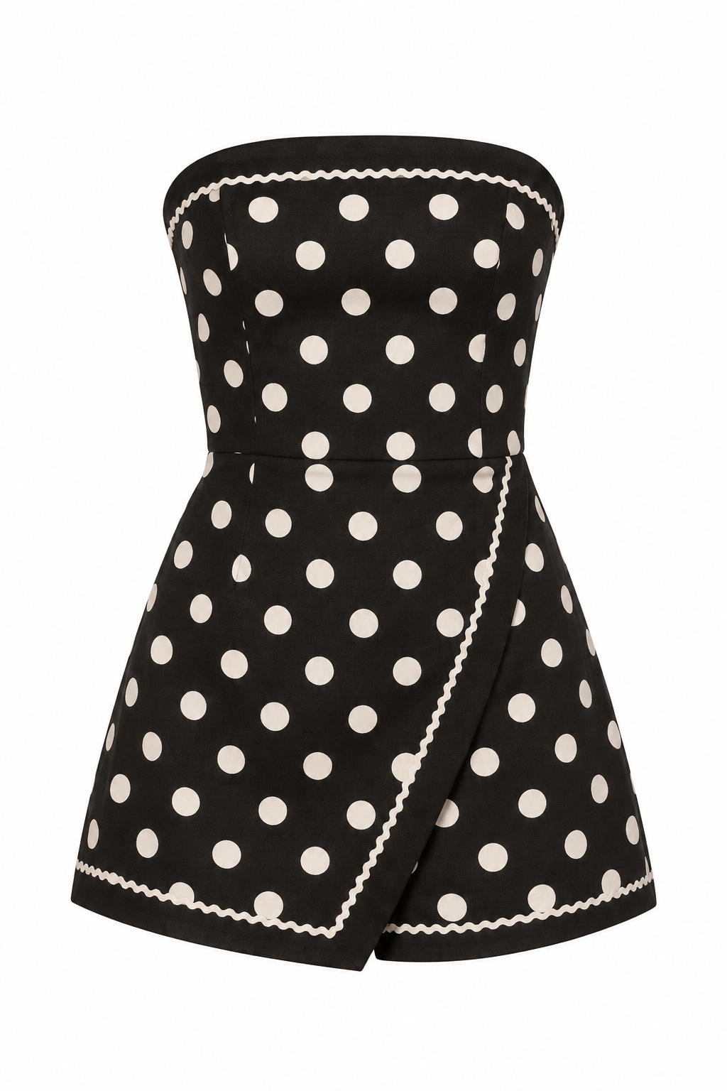 Paddock Club Polka Dot Romper