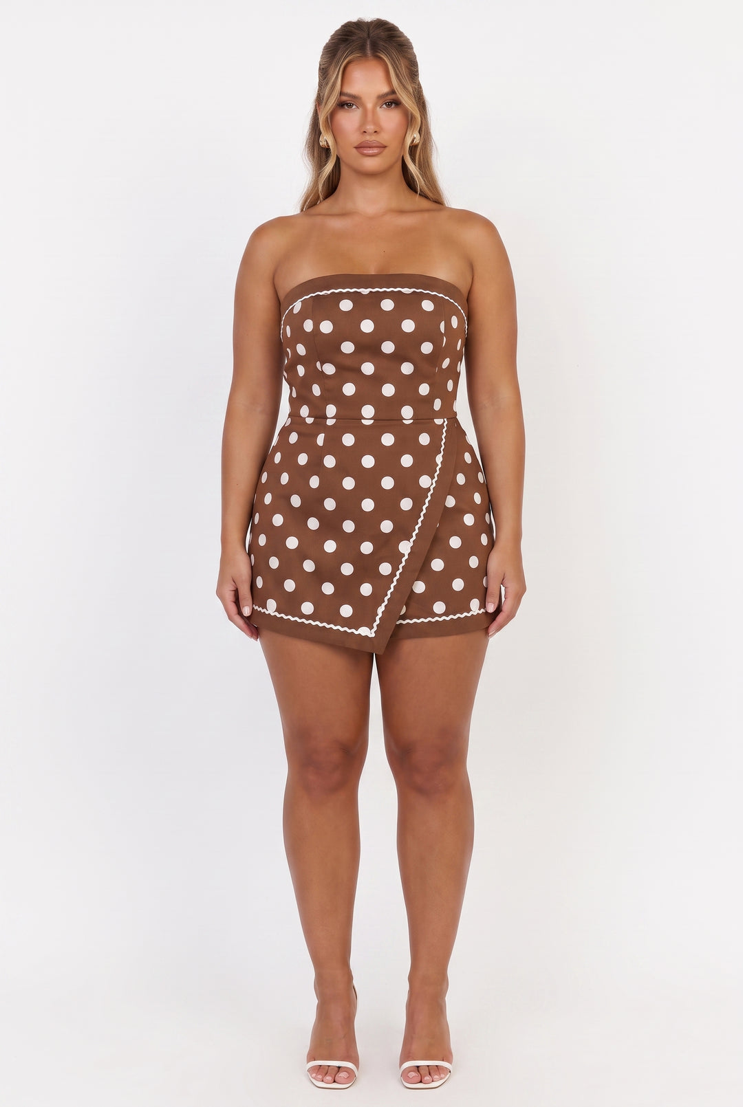 Paddock Club Polka Dot Romper