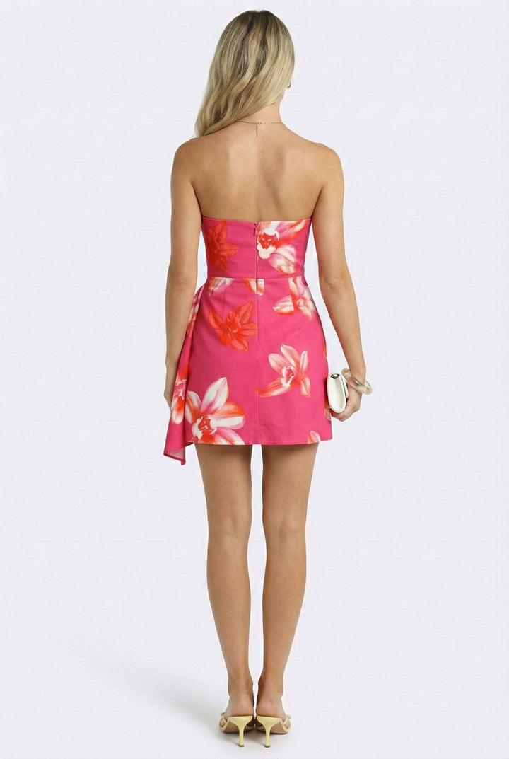 Palm Heat Mini Dress