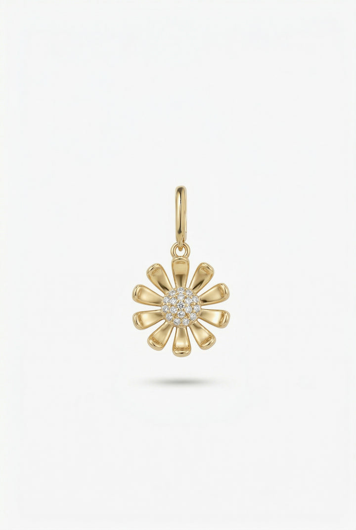 Pavé Daisy Charm