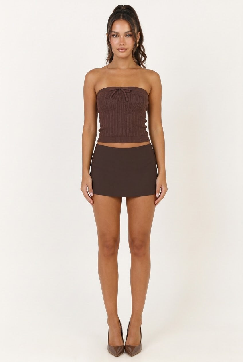 Pointelle Tube Top