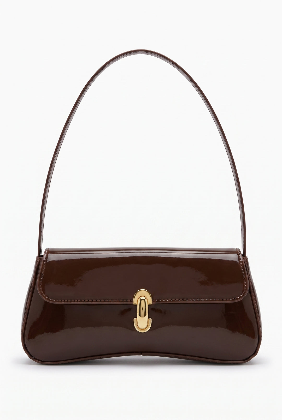 Polished Little Baguette Bag