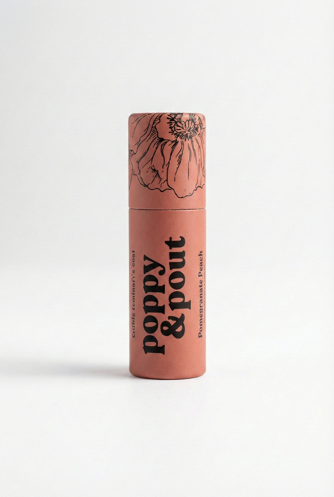 Poppy & Pout Pomegranate Peach Lip Balm